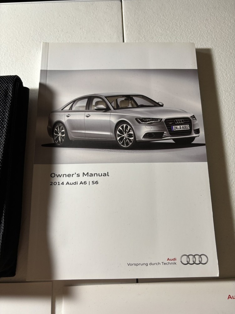 2014 Audi A6/S6 Owner's Manual OEM Set