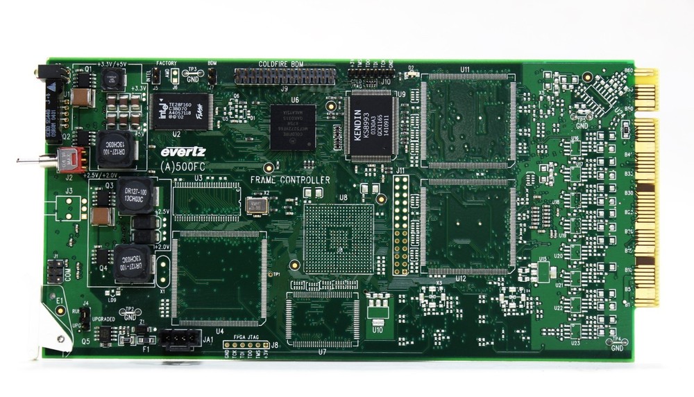 Evertz 500FC Frame Controller Card Module