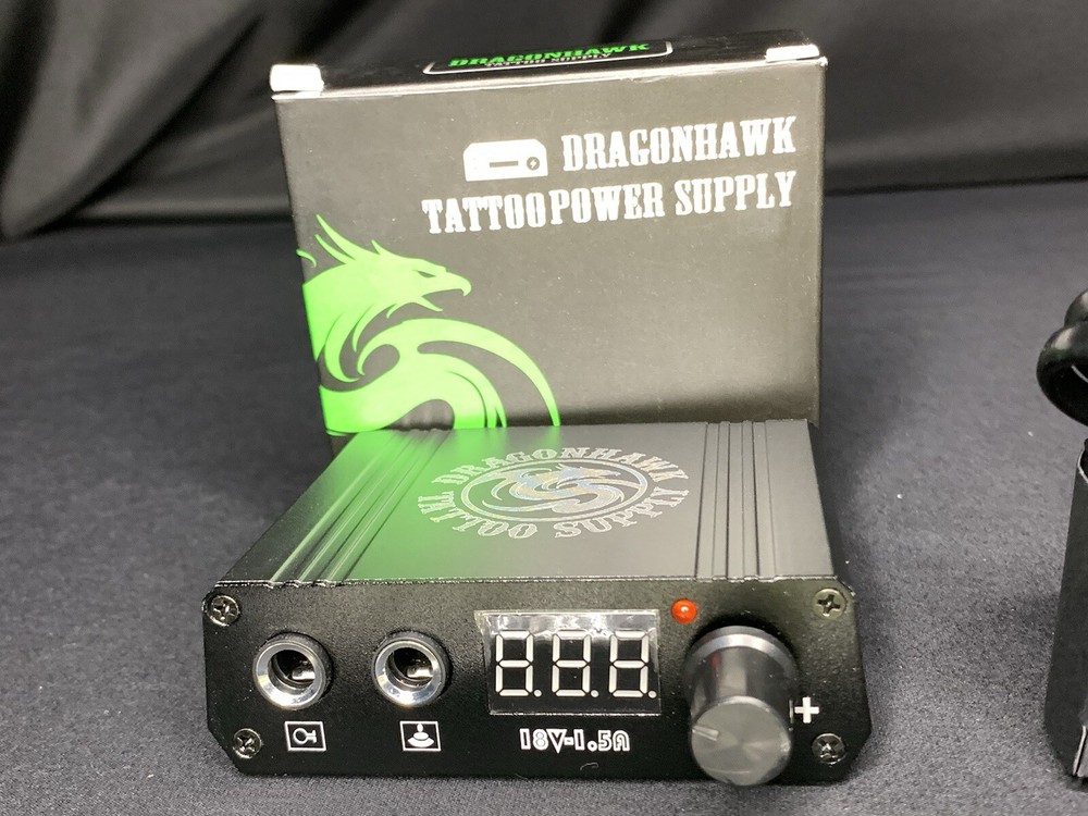 Dragonhawk Tattoo Kit Set SEE DESCRIPTION NO MOTORIZED PEN P32