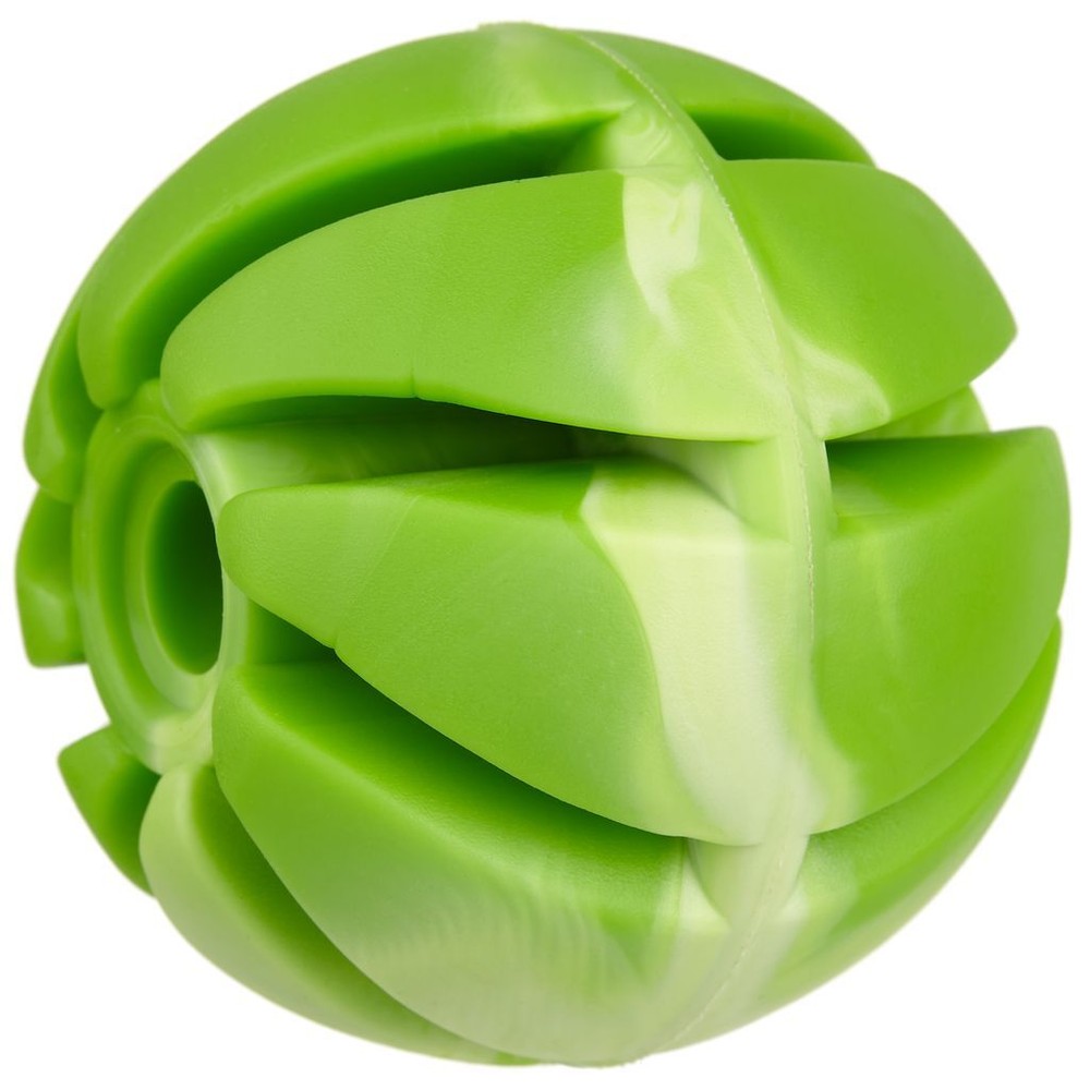 Dogline Spiral Ball 2.36" (6cm) Green