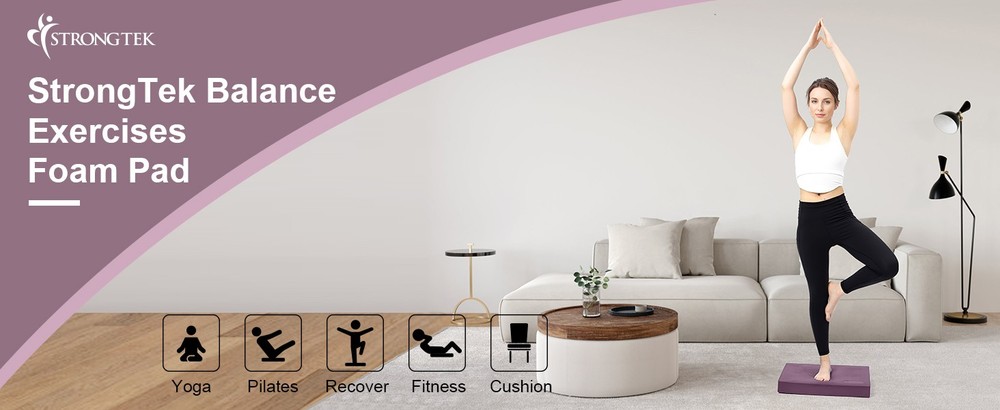 Extra Wide Fo Balance Pad for Physical Therapy,High-Density