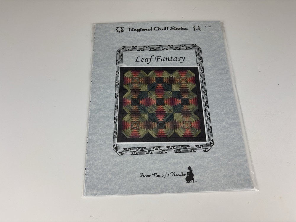 From Nancy’s Needle Quilt Series Leaf Fantasy Needlepoint Pattern 1S
