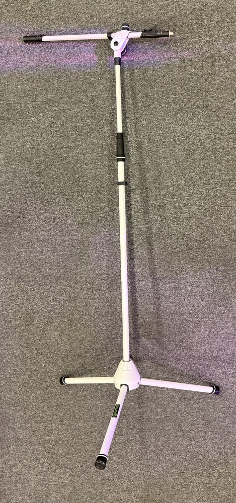 Gravity Adjustable Boom Stand Microphone Stand White MS 4322 W