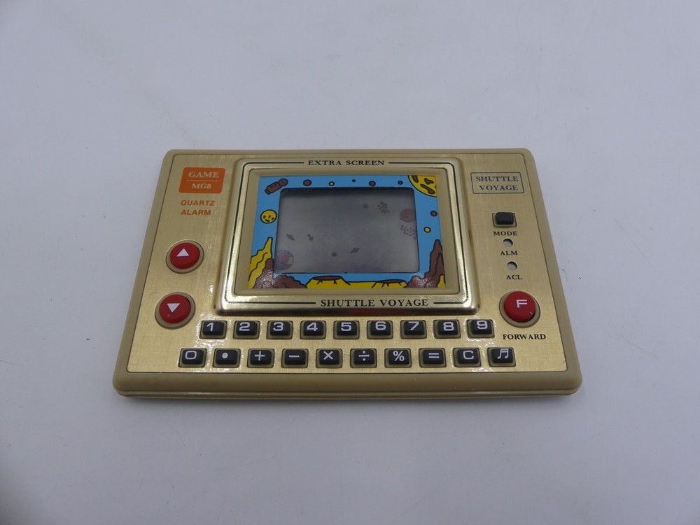 Shuttle Voyage MG-8 LCD Game & Clock