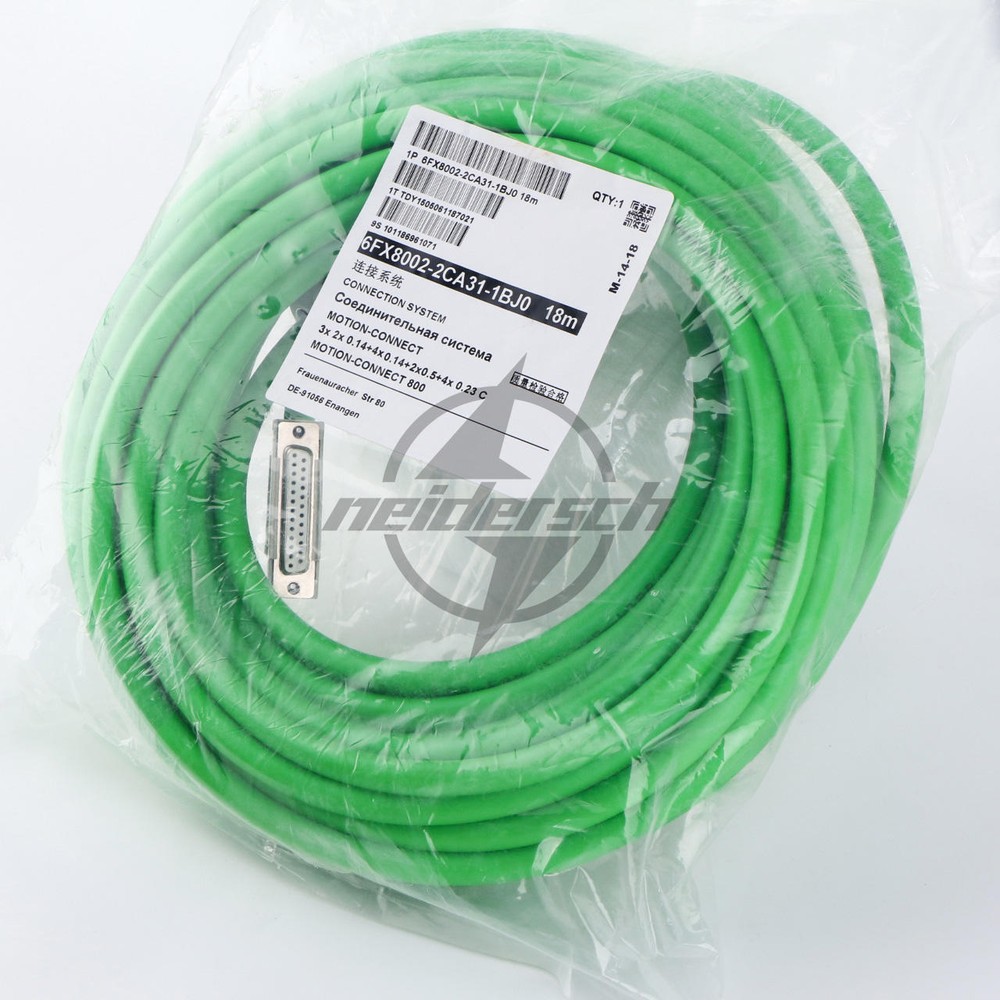 1PC FOR SIEMENS 6FX8002-2CA31-1BJ0 18M Encoder cable NEW