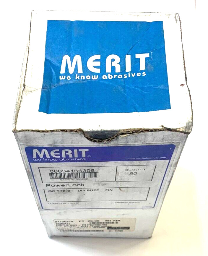 ASSORTED MERIT SURFACE CONDITIONING DISC **LOT OF 57**