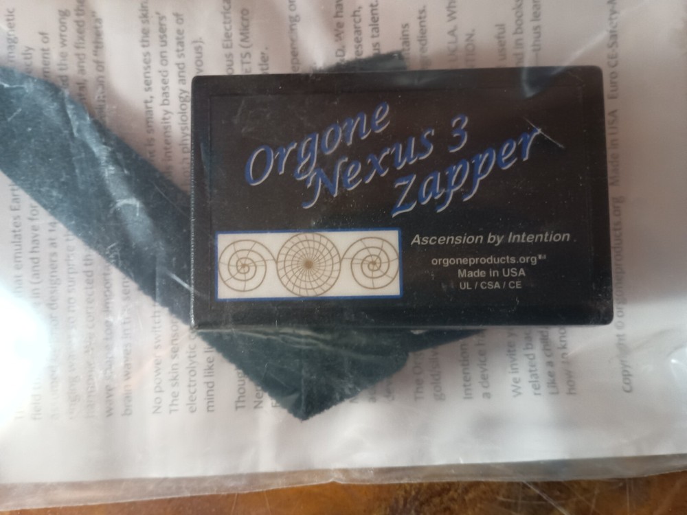 Orgone Nexus 3 Zapper Ascension By Intention