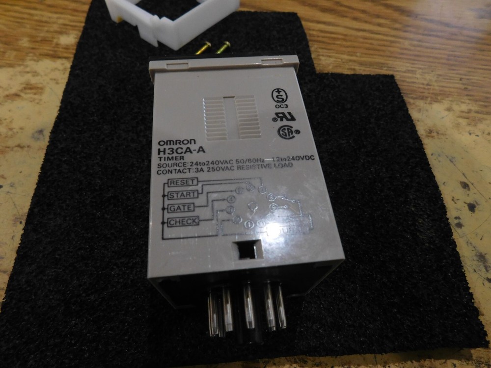 Omron Type: H3CA-A Digital Timer Mounting Bracket