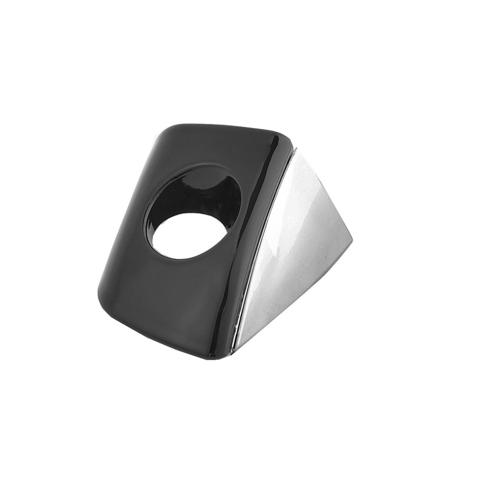 Driver Side Door Handle Key Hole Cover Front Left Chrome Key Cap For AUDI A6 A7