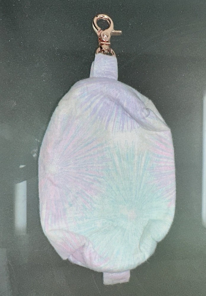 Handmade Pet Bag Holder - tie-dye pattern