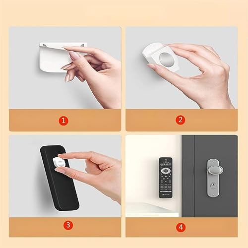 Magnetic Remote Control Holder Wall Mount, 5 Pcs Upgrade Remote Control