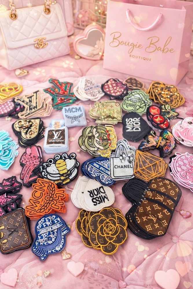 Iron-On Lux Patches 10 pk