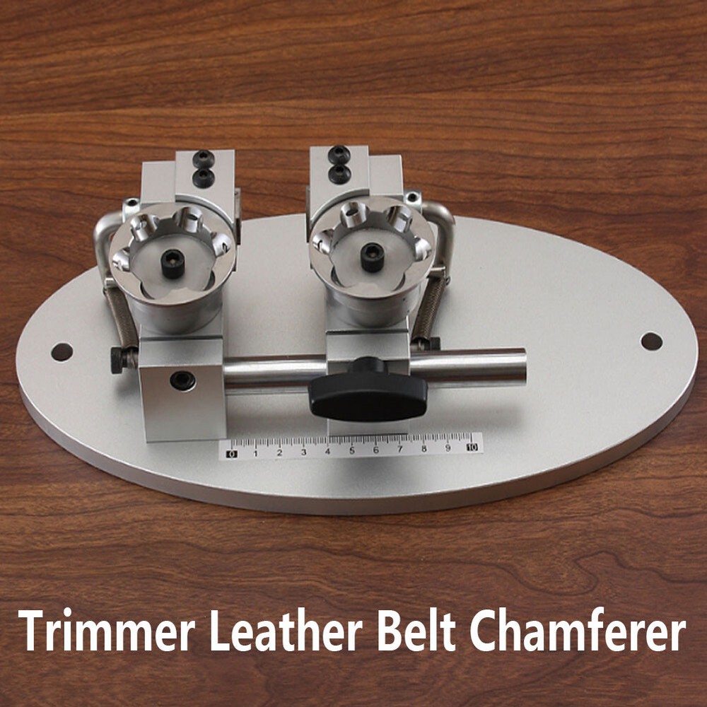 Leather Belt Side Edge Chamferer Cutter Trimming Machine