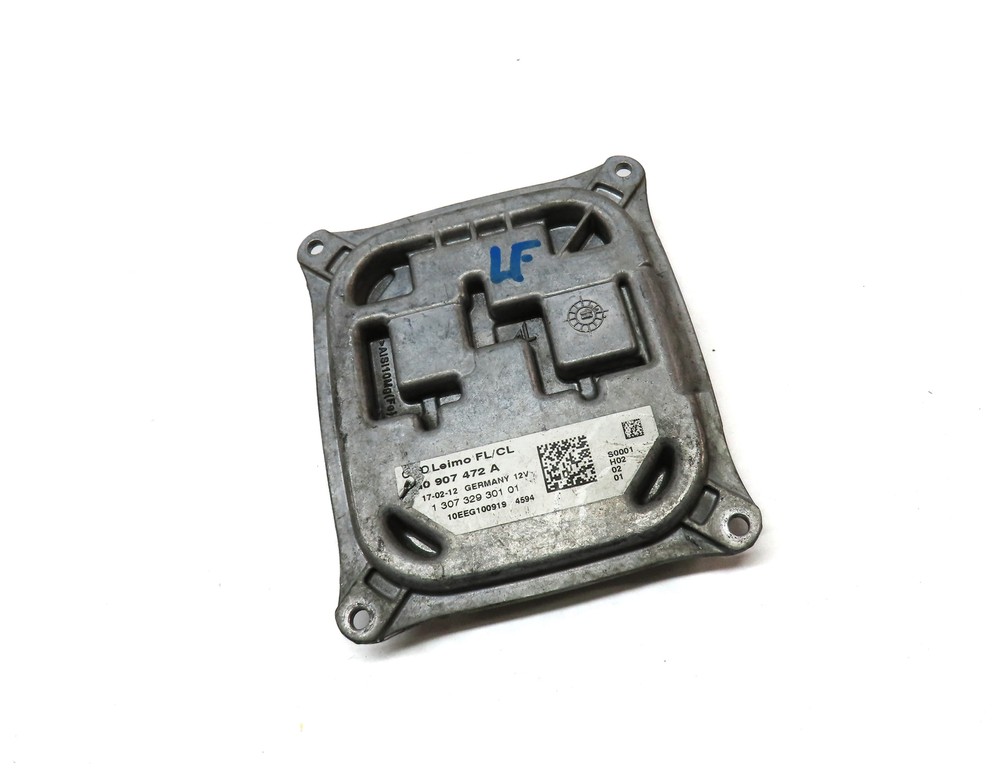 2012 AUDI A7 (C7 4G8) FRONT HEADLIGHT LAMP BULB BALLAST CONTROL MODULE