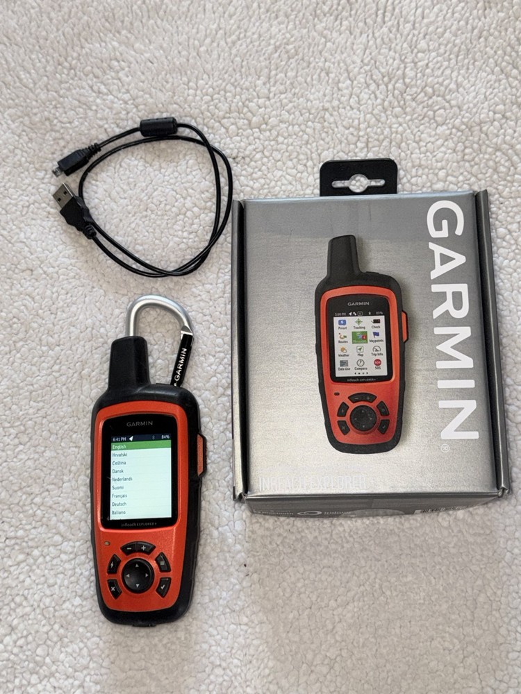 Garmin inReach Explorer Plus Handheld Satellite Communicator & GPS Navigator
