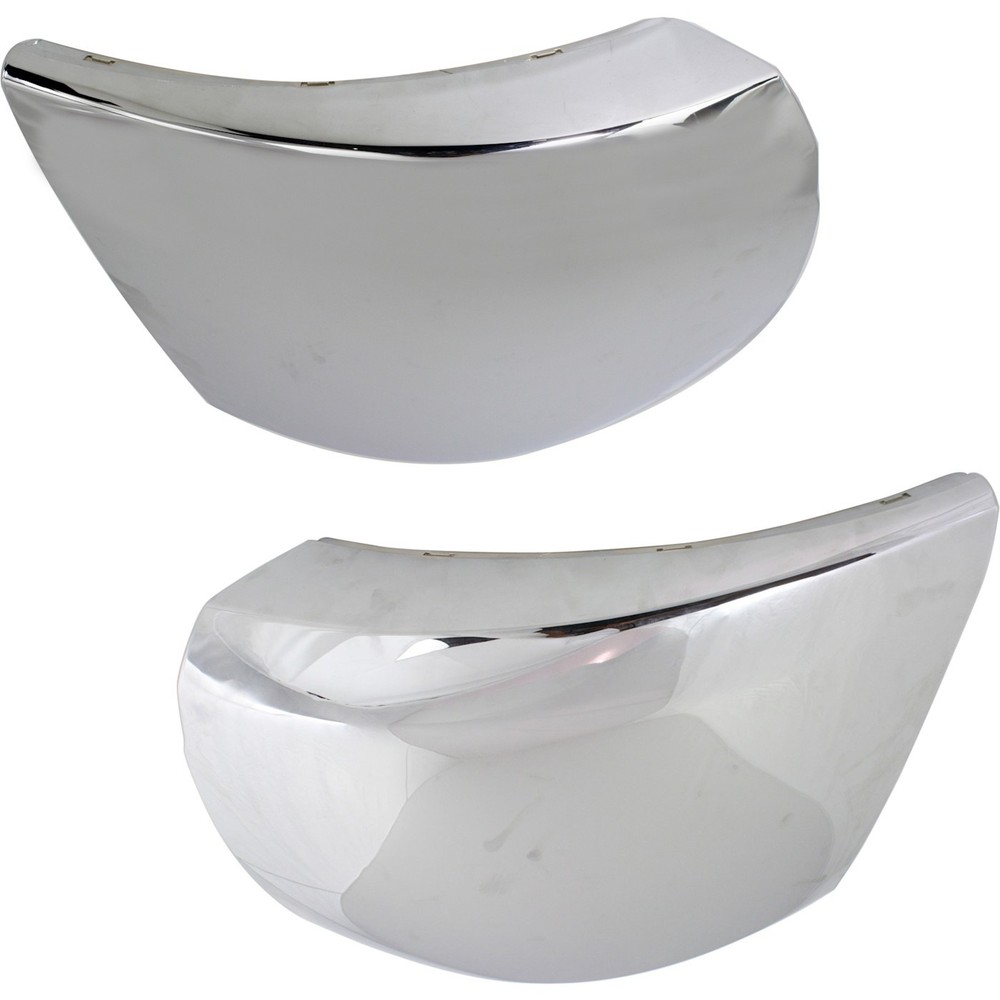 For 2007-2010 Chevy Silverado 2500 3500 Front Bumper End Set Chrome Left +Right