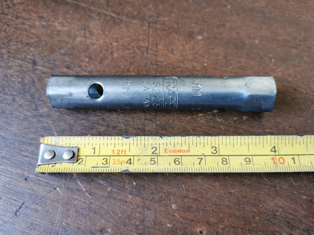 Draper 5225 Box spanner 13mm X 12mm, 100mm long.