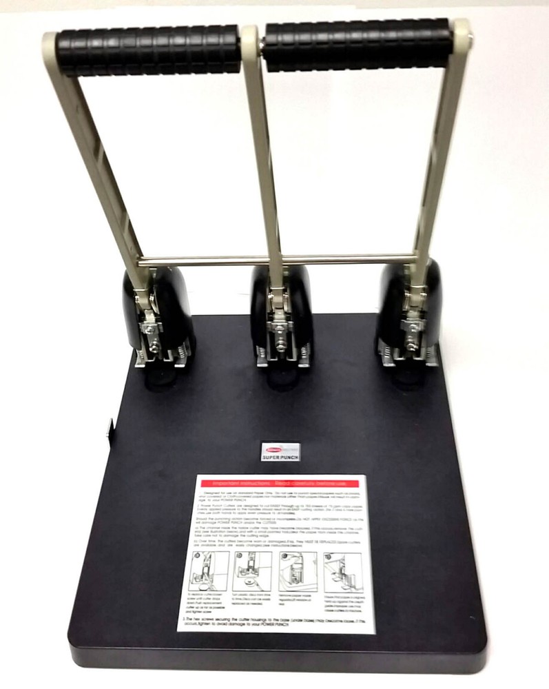 Allwin Super Duty standard 3-hole Punch 20 sheet capacity