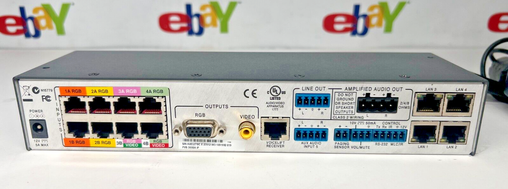 Extron PVS 305SA IP Polevault Switcher With A/C Adapter