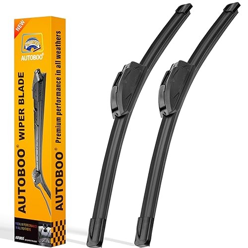 26" and 18" Windshield Wipers Blades 26" + 18"(Pair for Front Windshield)