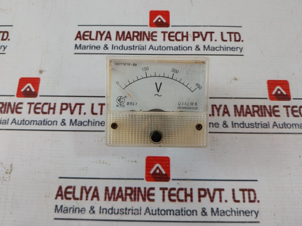 MLTCD 85L1 Analog Voltmeter Gauge
