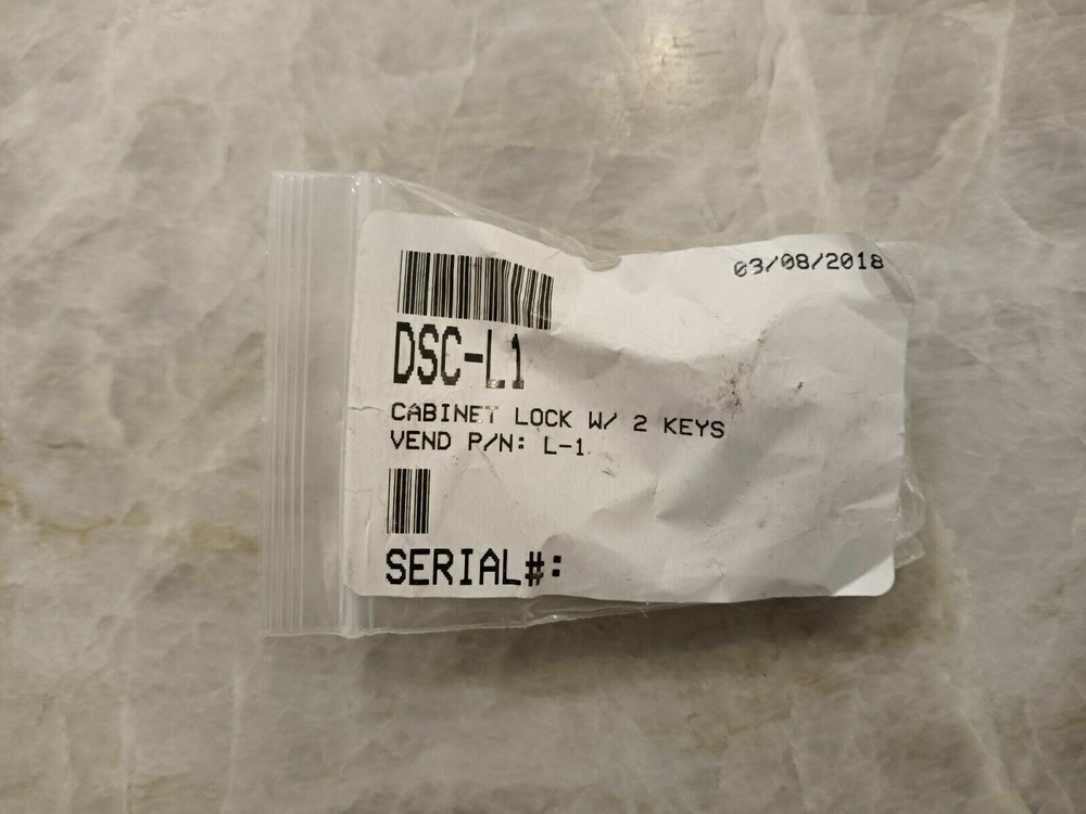 Brand New DSC Security Alarm Panel Lock and 544 key, for DSC Hardwired Panel