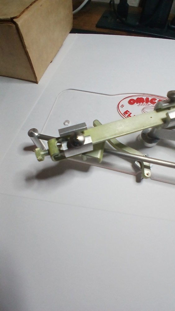 Vintage Omicron Ellipsograph Model 17, a drafting tool. With box and manuals.
