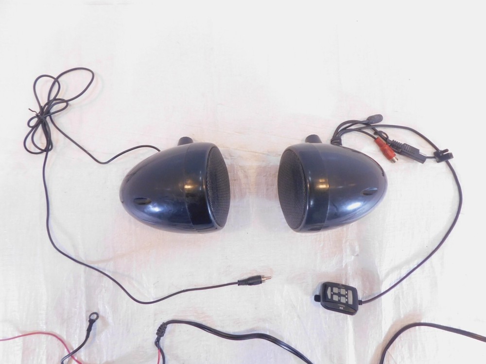 2005-2009 BMW R1200RT R1200 RT Front Left/Right Audio Handlebar Speakers