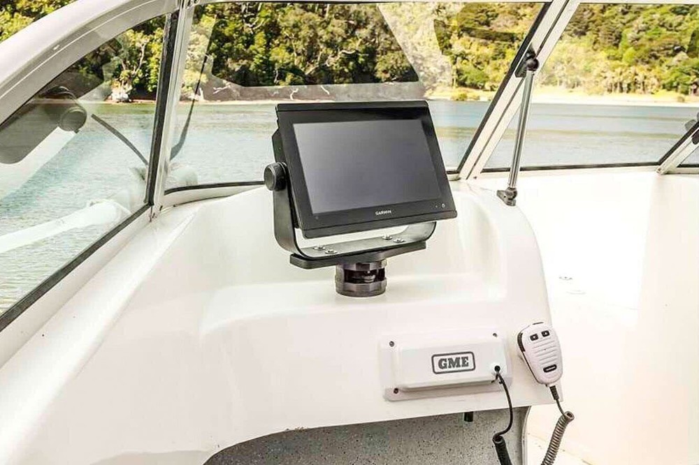 RAILBLAZA Rotating Platform Universal Fish Finder Mount