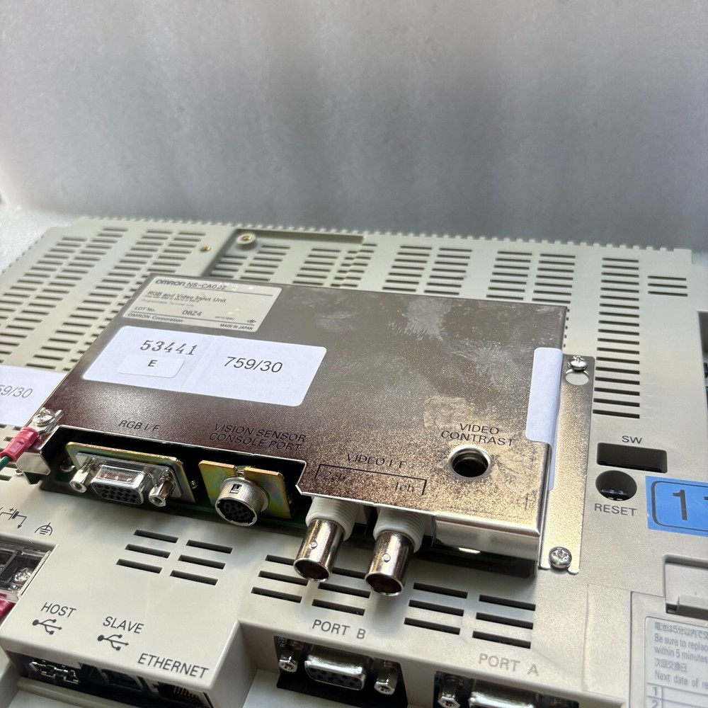 NS-CA002 OMRON, RGB/Video Input Unit , Expadite ship Tested.