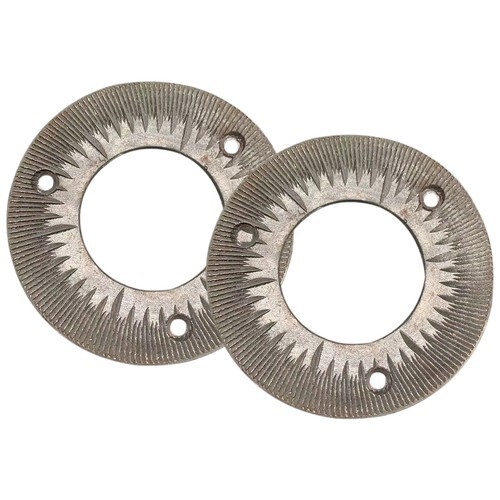2X Replacement Grinding Discs for 3KW Electric Mill-15cm Durable Milling Sheets