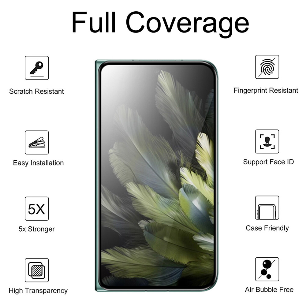 For OnePlus Open Caseswill 9H Tempered Glass Film Front (Outer) Screen Protector