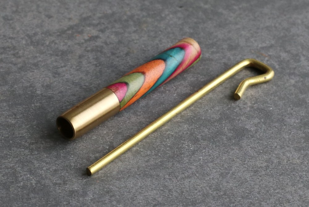 2" Brass One Hitter with Flat Tip-Quality Pipe designed for 3" Dugouts