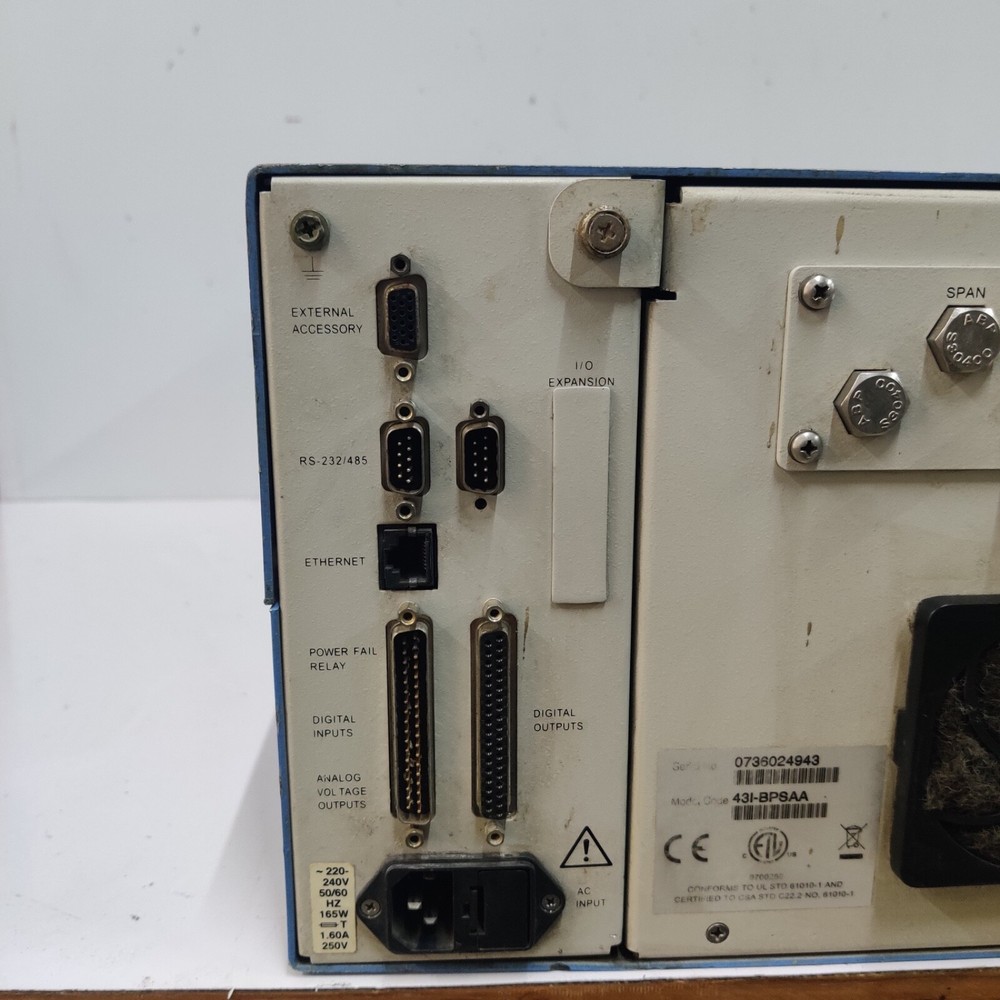 Thermo 43i (SO2) Analyzer