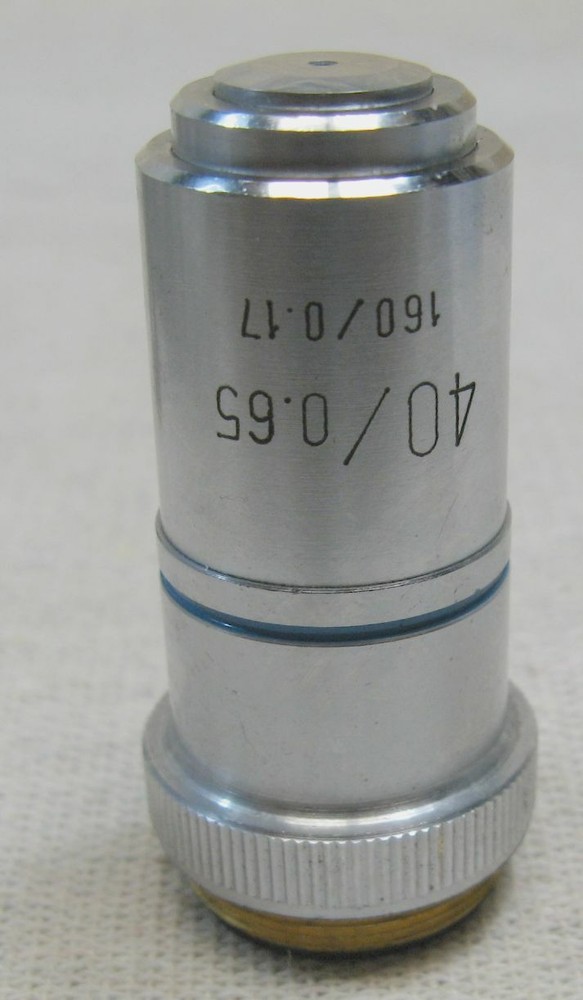 Generic Microscope Objective 40/0.65 160/0.17 Fits One-Sixty ,Student Microscope