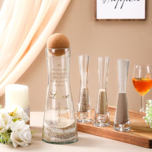 Unity Sand for Wedding Ceremony Set Include Ceremony Vase, Sand, Christian