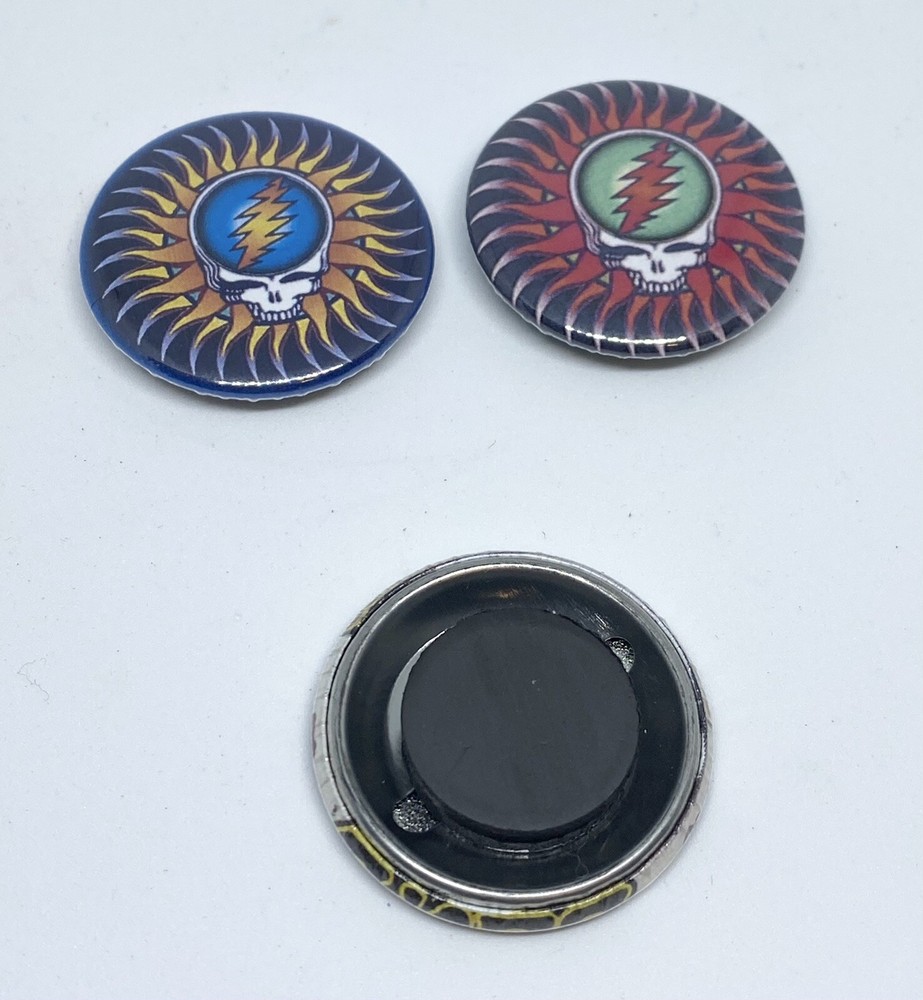 grateful dead magnets 3pk