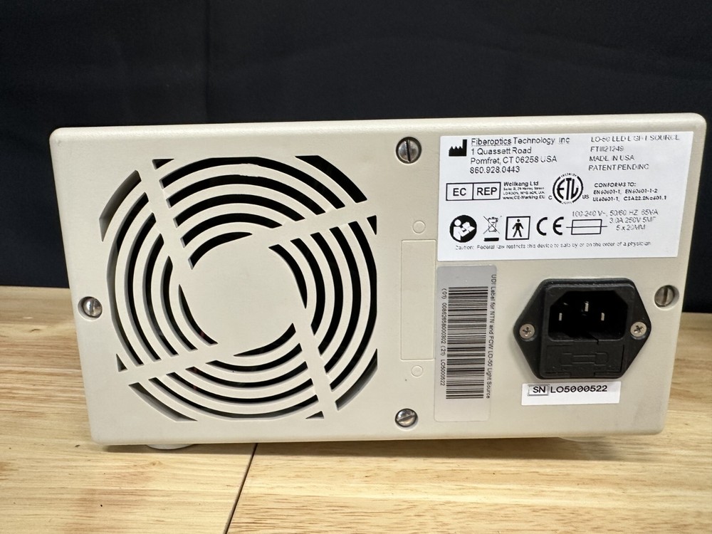 Fiberoptics Technology Inc LED Light Source LO-50 (FTIII21249)