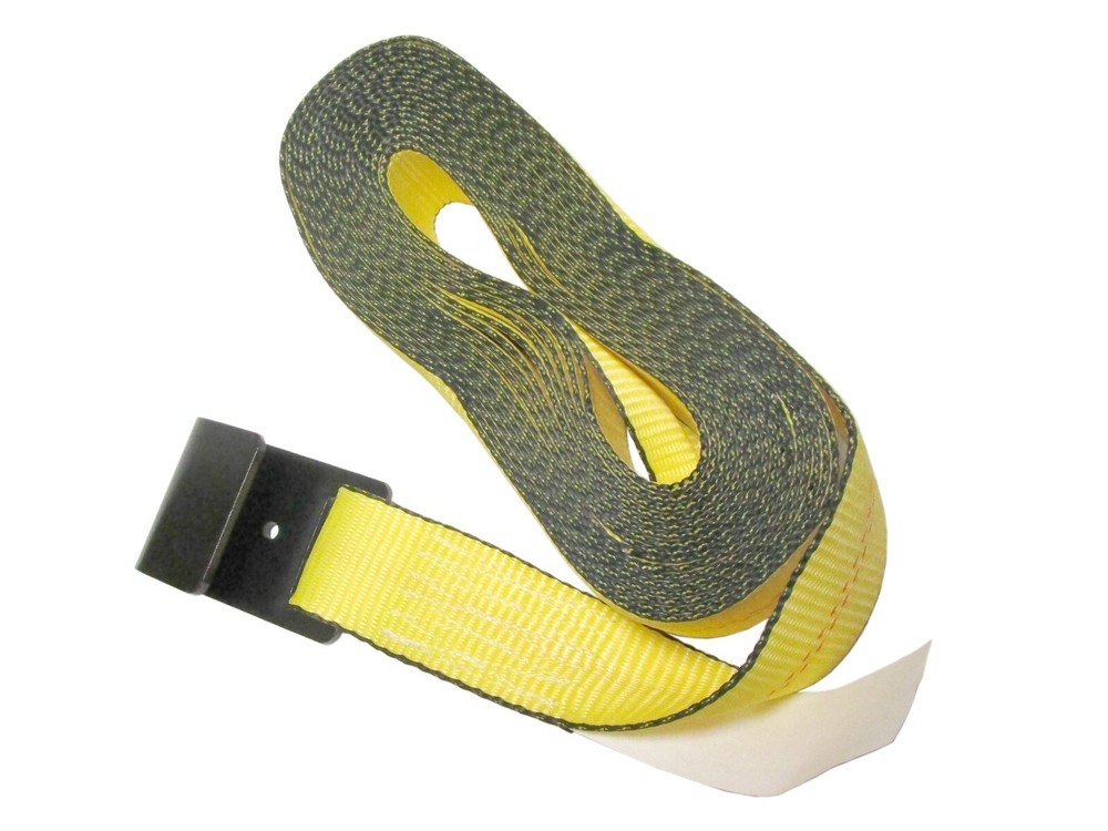 Tie Down Strap 2" x 27 FT with Flat Hook Replacement Long End Cargo Control
