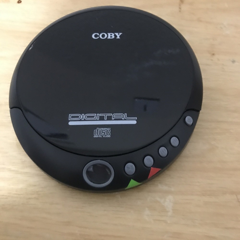 Coby Portable Disk CD Player digital CD-191-BLK