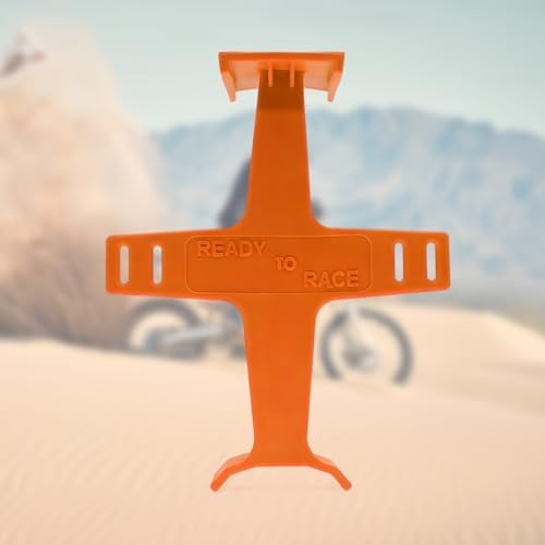 Motorcycle Suspension Fork Support Guard Transportation Protector, Orange