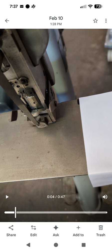 Bostitch Model 2 power stitcher WATCH VIDEO interlake acme