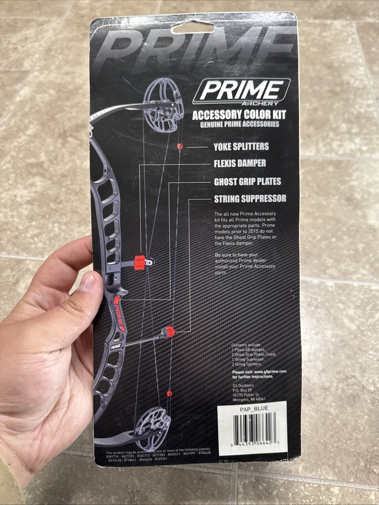 Prime Archery Accessory Color Kit Blue PAP_Blue