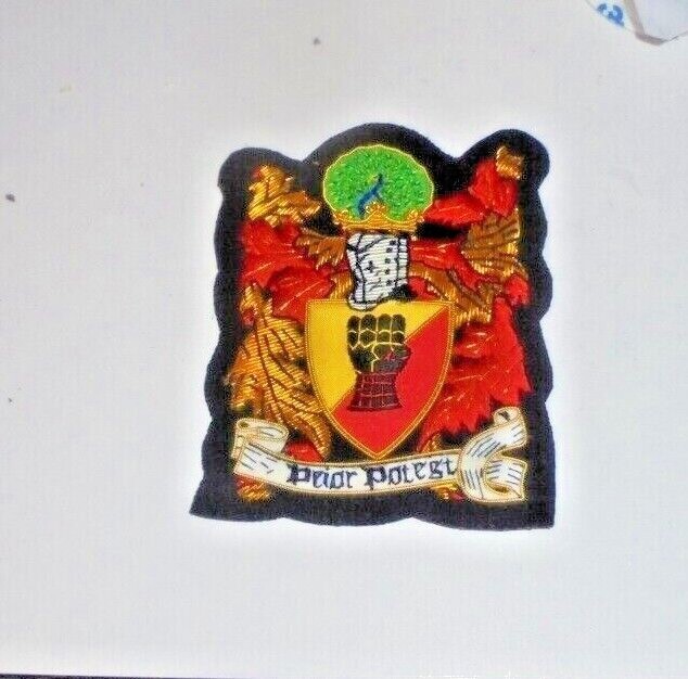 Family Name Crest Jacket Robe Coat Monogram Royal Cipher Patch Heraldry Unknown