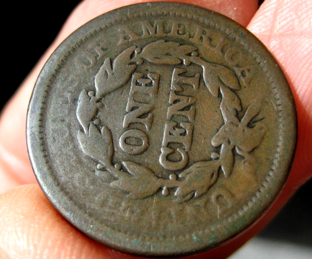 1850 LARGE CENT ~ Good
