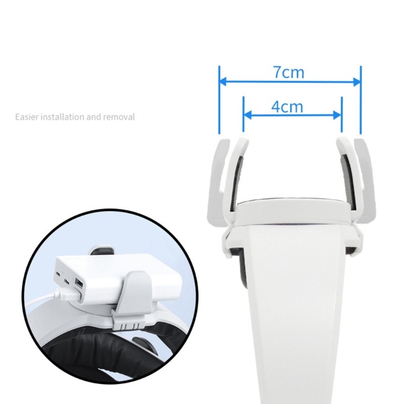 ABS Headband HeadStrap with Power Support Bracket for Pico 4 VR Headset