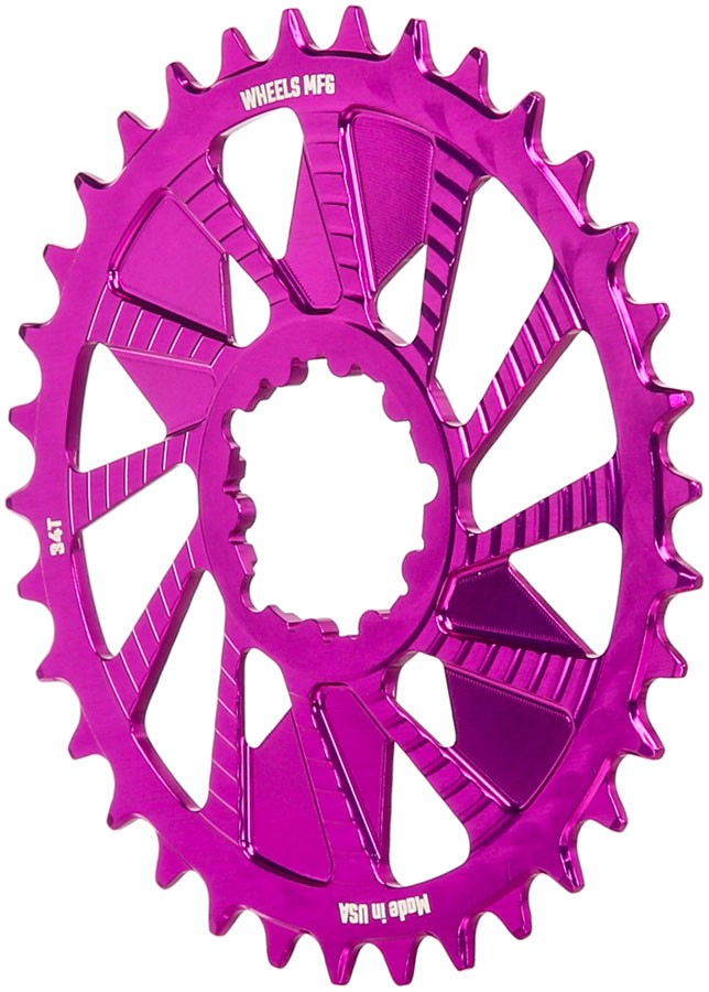 3-Bolt Direct Mount Hyperglide+ Chain Compatible Chainring - Wheels