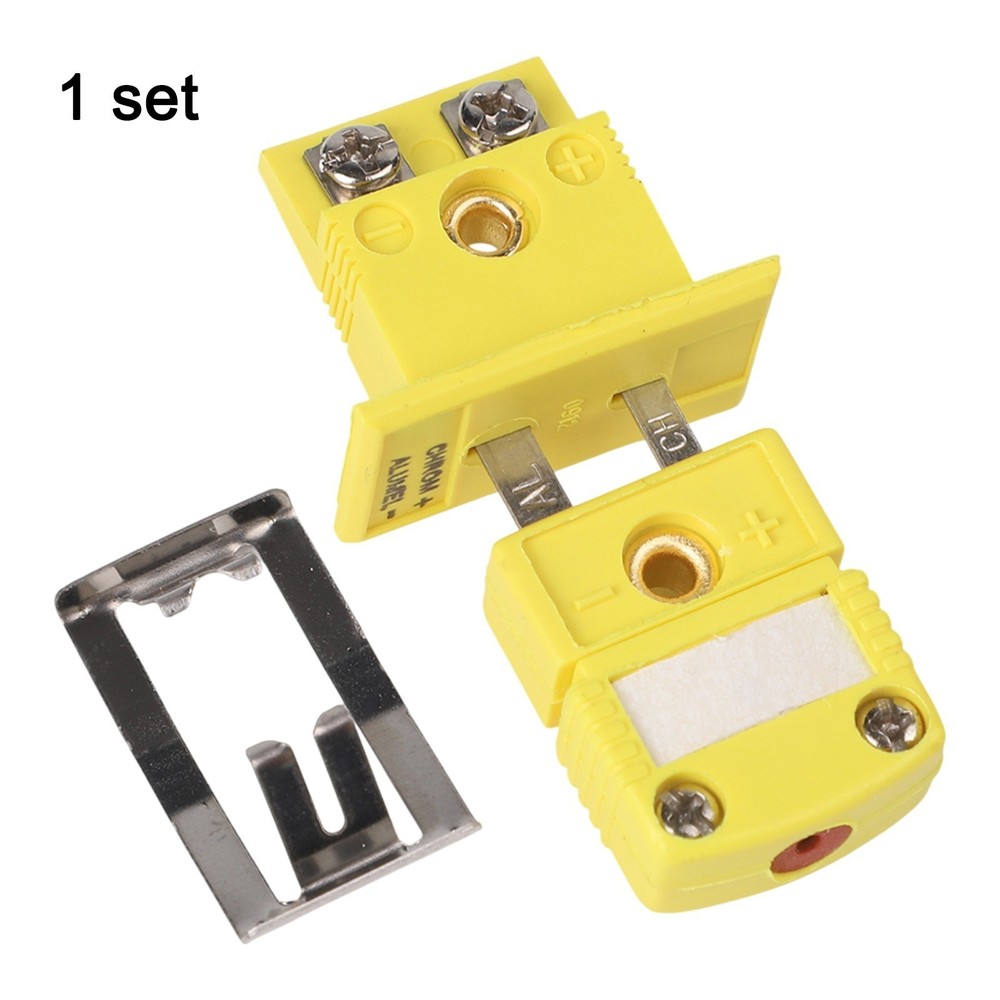 K Type Miniature Socket & Panel Mount Connector for Thermocouple Systems
