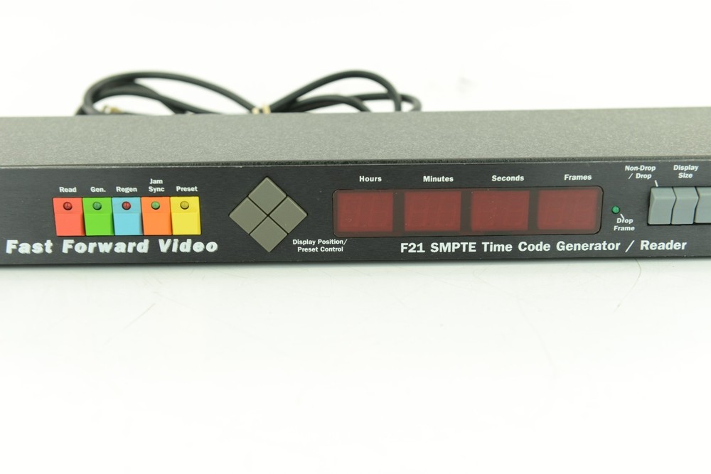 Fast Forward Video F21 SMPTE Time Code Generator / Reader