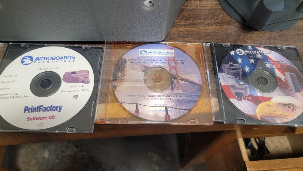 Microboards Technology PF-2 Print Factory CD/DVD Disc Printer